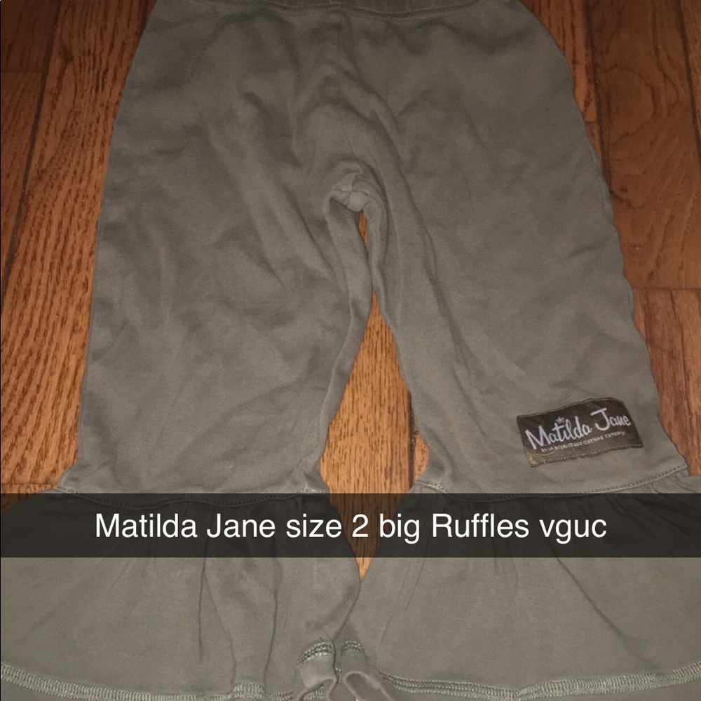 Army green MJ Ruffles
